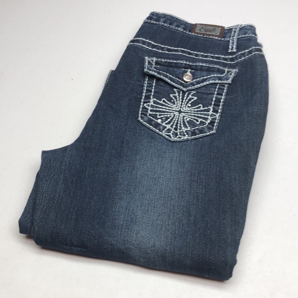 VINTAGE EARL HI-RISE BOOTCUT JEANS 12/31x30 💎
